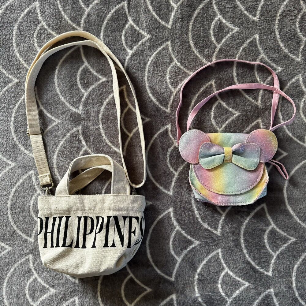Philippines Canvas Tote + Rainbow Baby Bags
